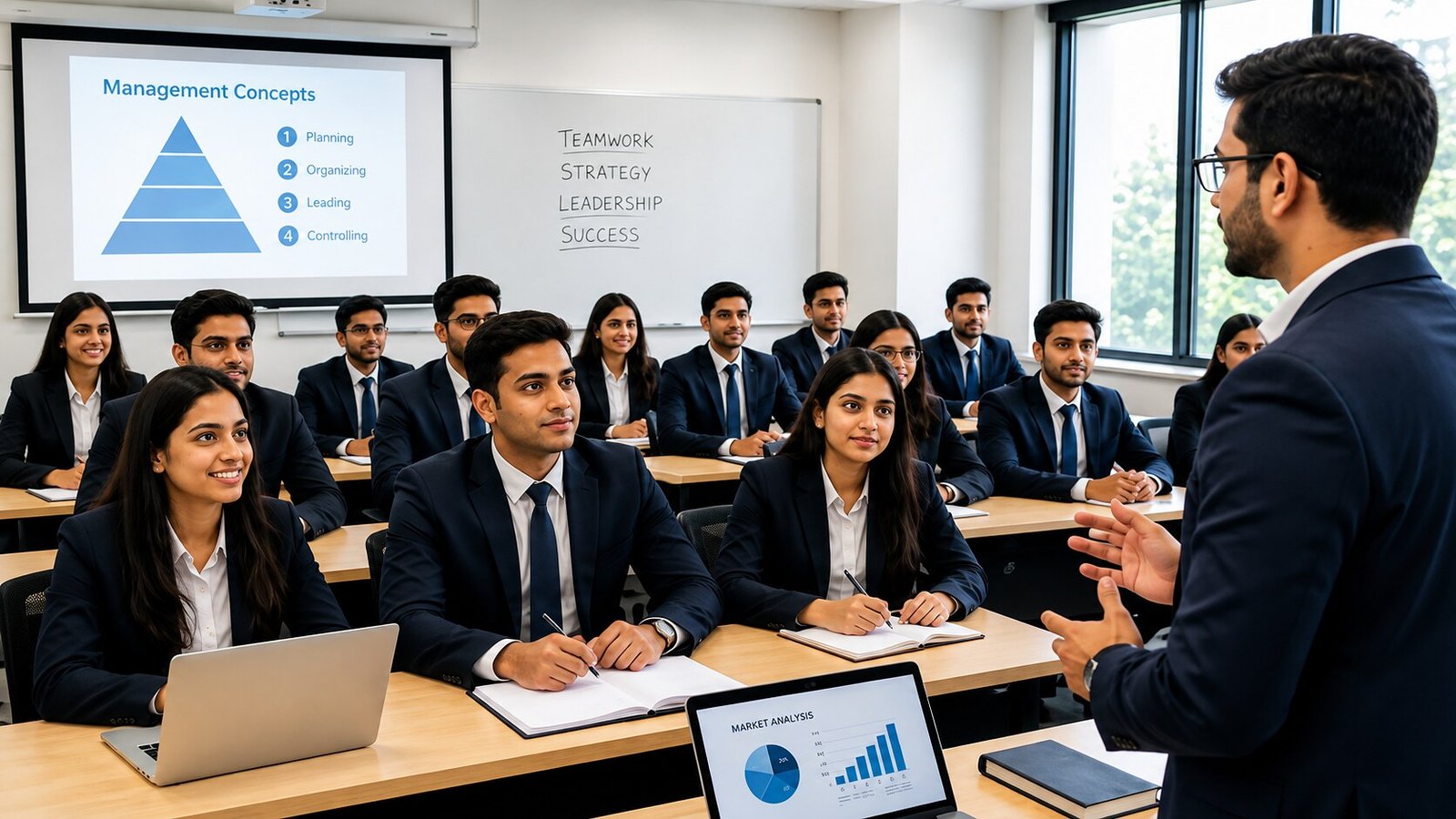 Classroom-style corporate training in progress